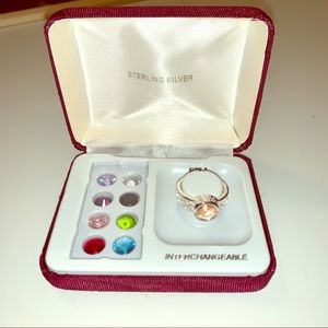 Sterling Silver Interchangeable Ring size 7